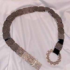 Metal stretch/ rubber/ metal belt